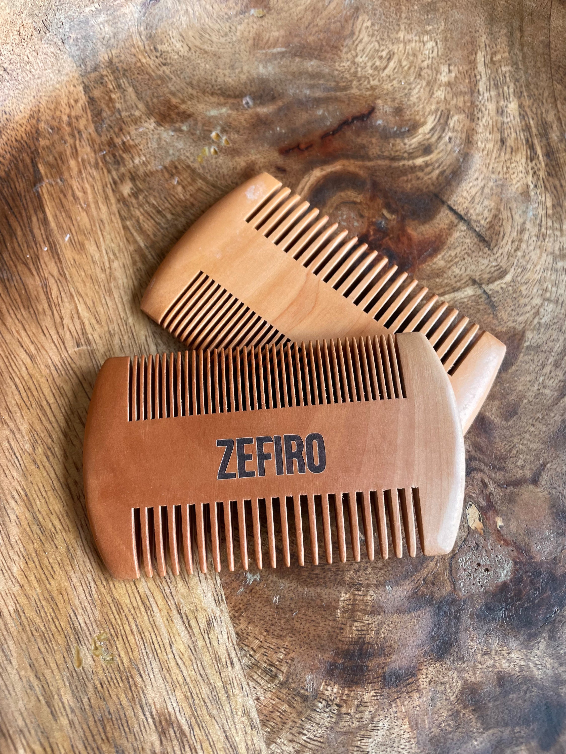 Pear Wood Beard Comb